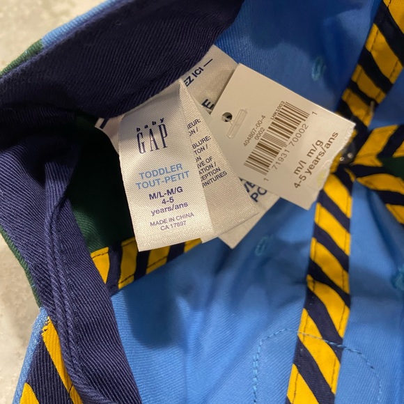 Baby Gap SF NY ball cap child 4-5 years - Picture 3 of 3